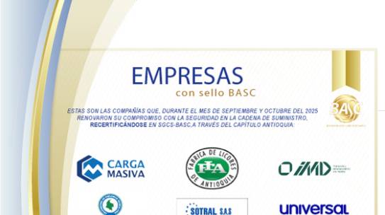 ¡Nuestras compañías septiembre y octubre 2025!